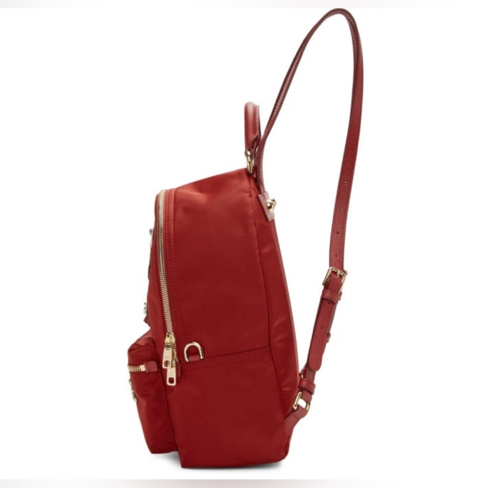 NWT $1673 Leather -Nylon Dolce & Gabbana Vulcano Women’s  Backpack - Picture 9 of 16